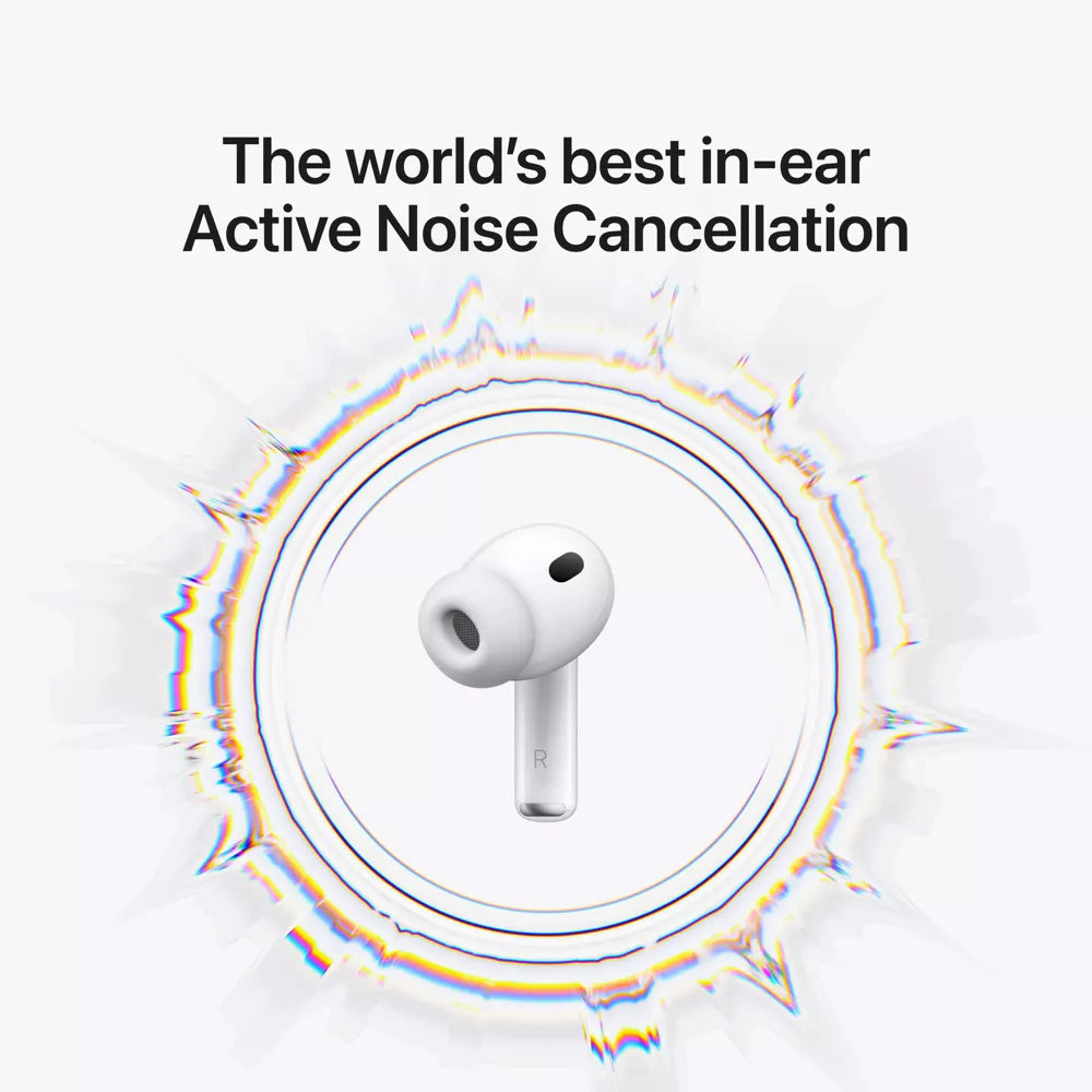 Aipods Pro 3 Wireless Earbuds with Charging Case – White